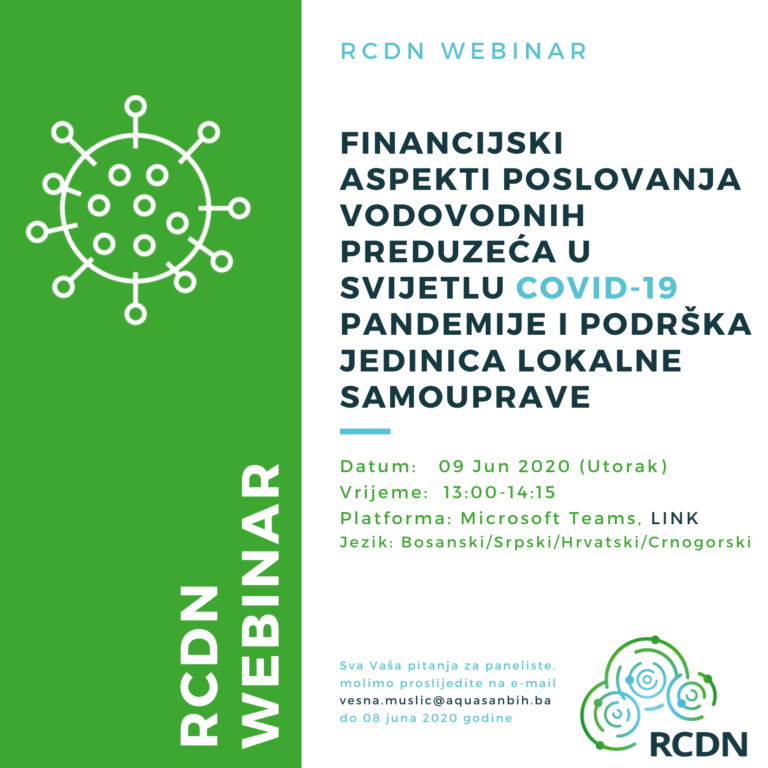 Announcement for 2nd RCDN Webinar