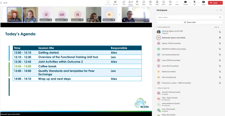 Strengthening Training Functions Across the Region: RCDN+ Coordination Meeting with Training Managers